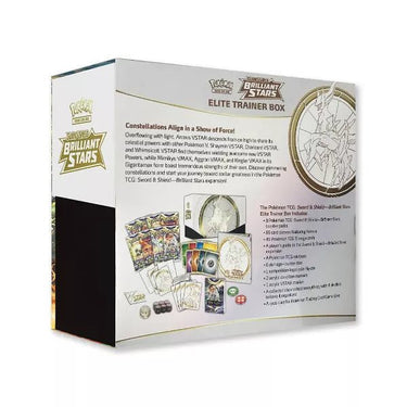 Pokémon TCG: Sword & Shield - Brilliant Stars Elite Trainer Box - PokeRvm
